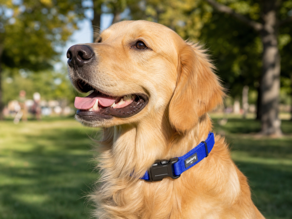 Blueberry Pet Classic Solid Dog Collar
