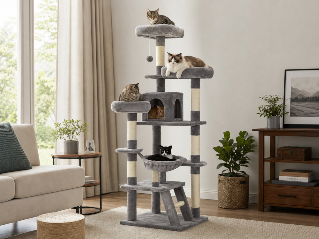 Go Pet Club 62-Inch Cat Tree
