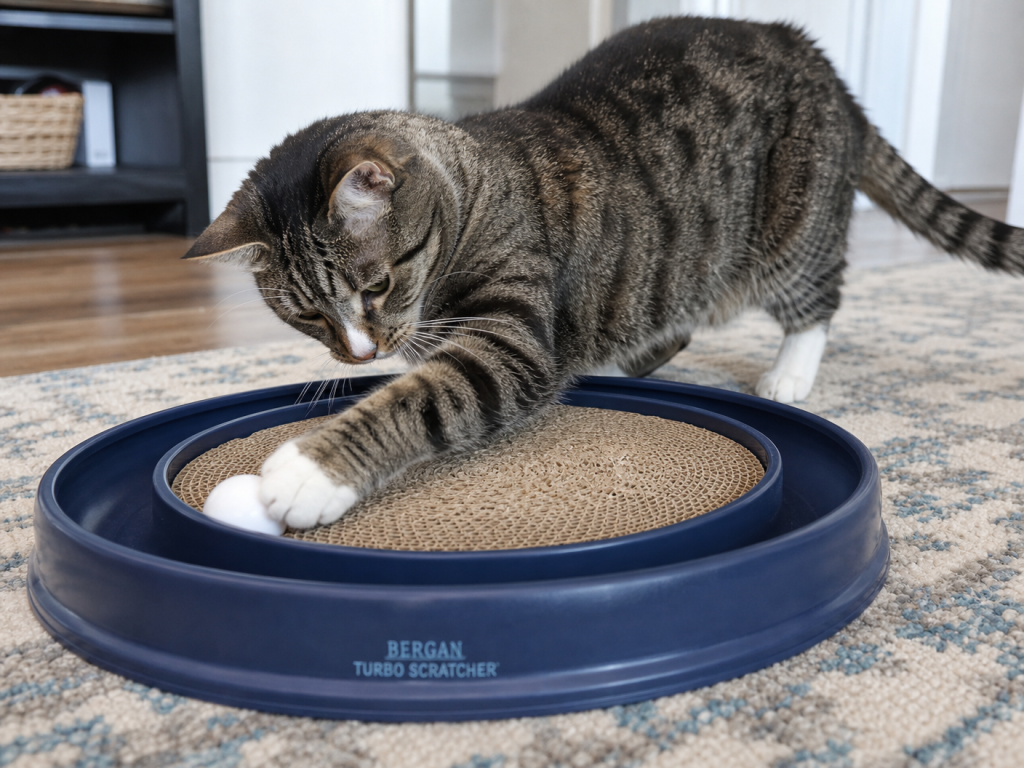 Bergan Turbo Scratcher Cat Toy