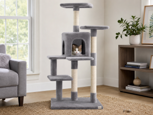 Whisker City 62-Inch Cat Tree Condo