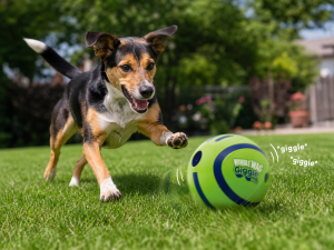 Wobble Wag Giggle Ball Interactive Dog Toy