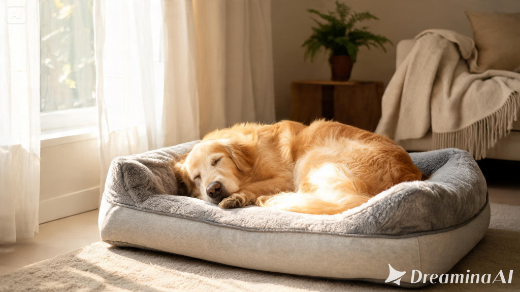 TheraPet Orthopedic Memory Foam Dog Bed